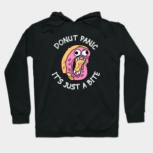 Donut Panic It's Just A Bite Hoodie